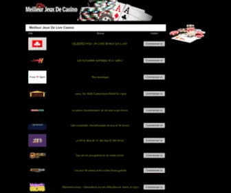 Dernierscasinos.com Screenshot