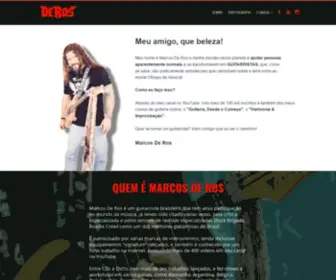 Deros.com.br(Site do teu novo professor de guitarra) Screenshot