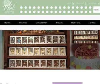 Deroset.nl(De Roset Patisserie en chocolaterie de Roset) Screenshot