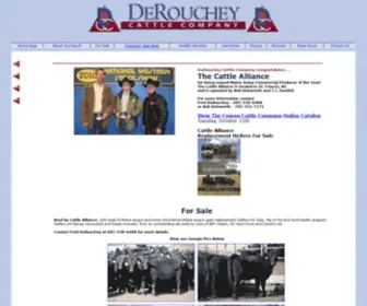 Deroucheycattle.com(Deroucheycattle) Screenshot