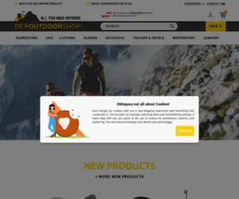 Deroutdoorshop.de(Der Outdoorshop) Screenshot