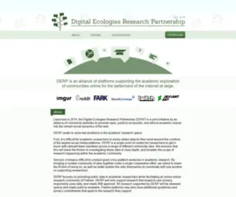 Derp.institute(The Digital Ecologies Research Partnership (DERP)) Screenshot