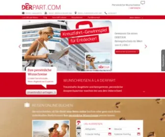 Derpart.com(Buchen Sie Ihren Urlaub bei DERPART) Screenshot