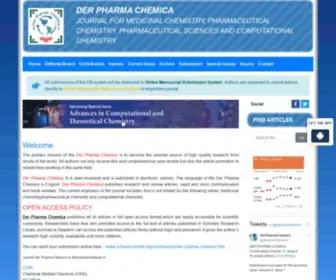 Derpharmachemica.com(Der Pharma Chemica) Screenshot