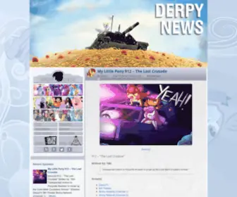 Derpynews.com(Derpynews) Screenshot