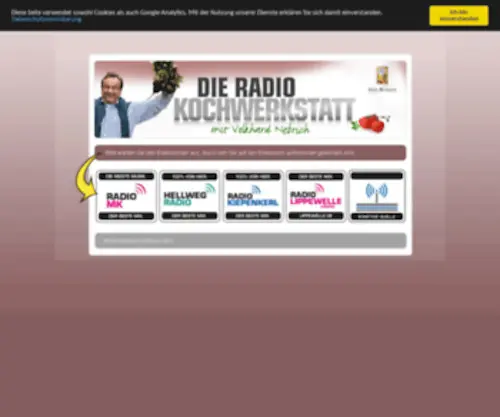 Derradiokoch.de(Der Radiokoch) Screenshot