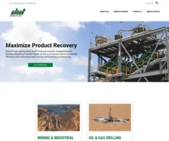 Derricksolutions.com(Derrick Corporation) Screenshot