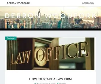 Derronwoodfork.com(It's Easier Than You Think) Screenshot