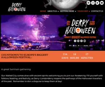 Derryhalloween.com(Derry Halloween) Screenshot