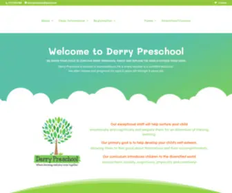 Derrypreschool.com(Derry Preschool) Screenshot