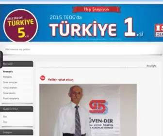 Dershanem.com(Hoşgeldiniz) Screenshot