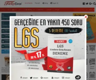 Dersimizturkce.gen.tr(Türkçe dersi) Screenshot