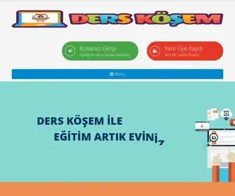 Derskosem.com(Ana Sayfa) Screenshot