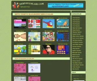 Dersoyunlari.com(Eğitici) Screenshot