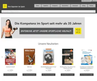 Dersportverlag.de(Meyer & Meyer Onlineshop) Screenshot