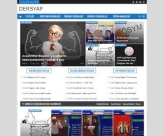 Dersyap.com(Online Eğitim Merkezi) Screenshot