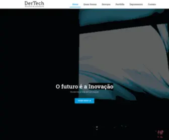 Dertech.com.br(Sistemas de Automação) Screenshot