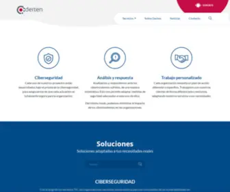 Derten.com(Soluciones en Ciberseguridad para Empresas) Screenshot