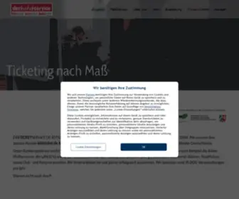 Derticketservice.de(Ticketing für die Metropolregion Rheinland) Screenshot