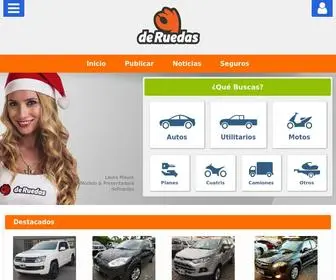 Deruedas.com.ar(El portal número uno en venta de vehículos de Argentina :)) Screenshot