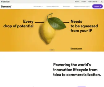 Derwent.com(Home) Screenshot