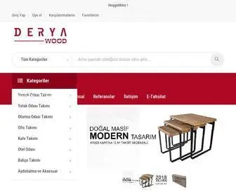 Deryawood.com(Derya Wood) Screenshot