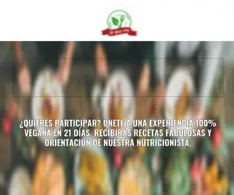 Desafio21Diasveg.com(Sumate al Desafío) Screenshot