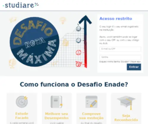 Desafioenade.com.br(Studiare) Screenshot
