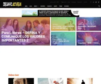 Desafiojoven.com(Jovenes Cristianos) Screenshot