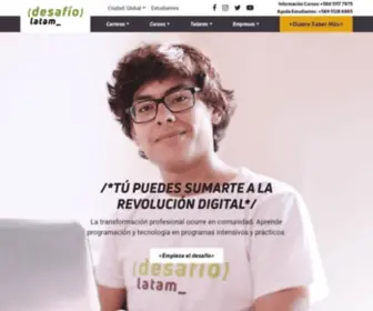 Desafiolatam.com(Academia Desafio Latam) Screenshot