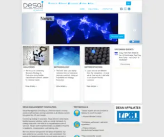 DesaimGMT.com(Desai Management Consulting) Screenshot