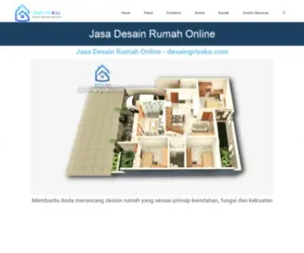 Desaingriyaku.com(Jasa Desain Rumah Online Murah Berkualitas (Mulai 10rb/m2)) Screenshot