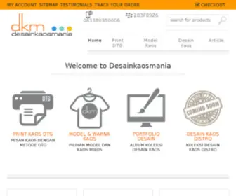 Desainkaoskeren.com(DESAIN KAOS KEREN) Screenshot