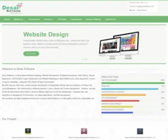Desaisoftware.com(Desai Software) Screenshot