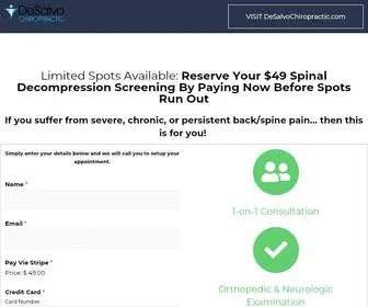 Desalvochiropracticoffer.com(DeSalvo Chiropractic) Screenshot