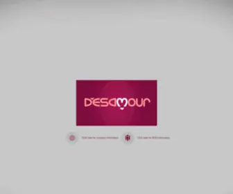 Desamourgroup.com(Desamour) Screenshot