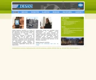 Desan.nl(DESAN Research Solutions) Screenshot