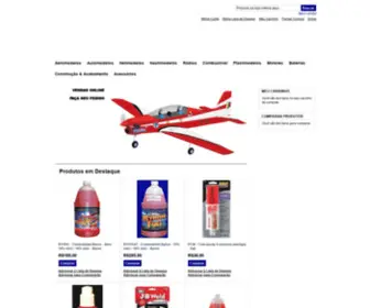 Desantiaero.com.br(De Santi Aeromodelos) Screenshot