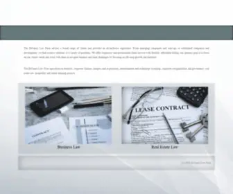 Desantisfirm.com(The DeSantis Law Firm advises a broad range of clients and) Screenshot