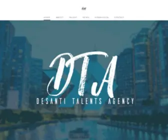Desantitalents.com(DeSanti Talent) Screenshot