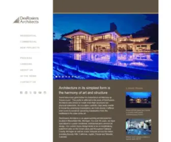 Desarch.com(DesRosiers Architects play) Screenshot