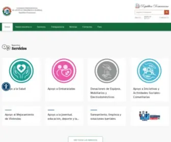 Desarrollobarrial.gob.do(Comisión Presidencial de Apoyo al Desarrollo Barrial) Screenshot
