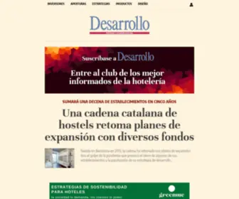 Desarrollohotelero.com(El periódico de los inversores hoteleros) Screenshot