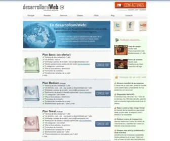 Desarrollomiweb.com(Desarrollo Web) Screenshot