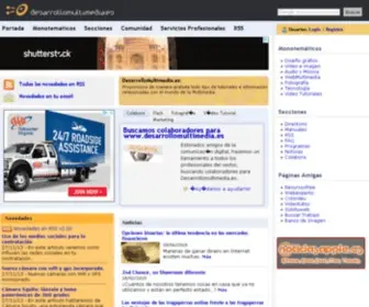Desarrollomultimedia.es(OVHcloud accompagne votre évolution grâce au meilleur des infrastructures web) Screenshot