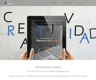 Desarrollossuraz.com(Desarrollo Web Responsive y Tiendas Online) Screenshot