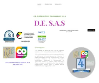 Desas.com.co(INICIO) Screenshot