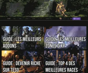 Desastreshow.com(Builds et Guides pour The Elder Scrolls Online) Screenshot