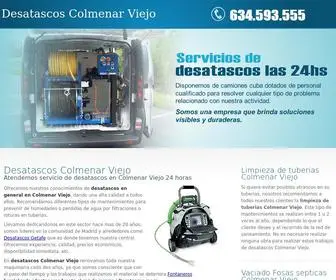 Desatascos-Colmenarviejo.es(Desatascos Colmenar Viejo Tlf.634.593.555 Empresas de desatascos en Colmenar Viejo) Screenshot