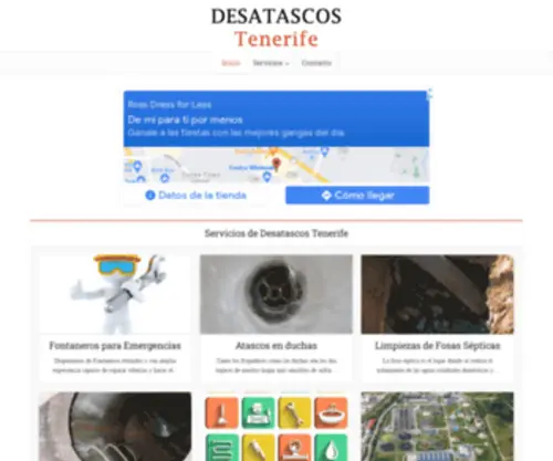 Desatascos-Tenerife.net(Desatascos Tenerife) Screenshot